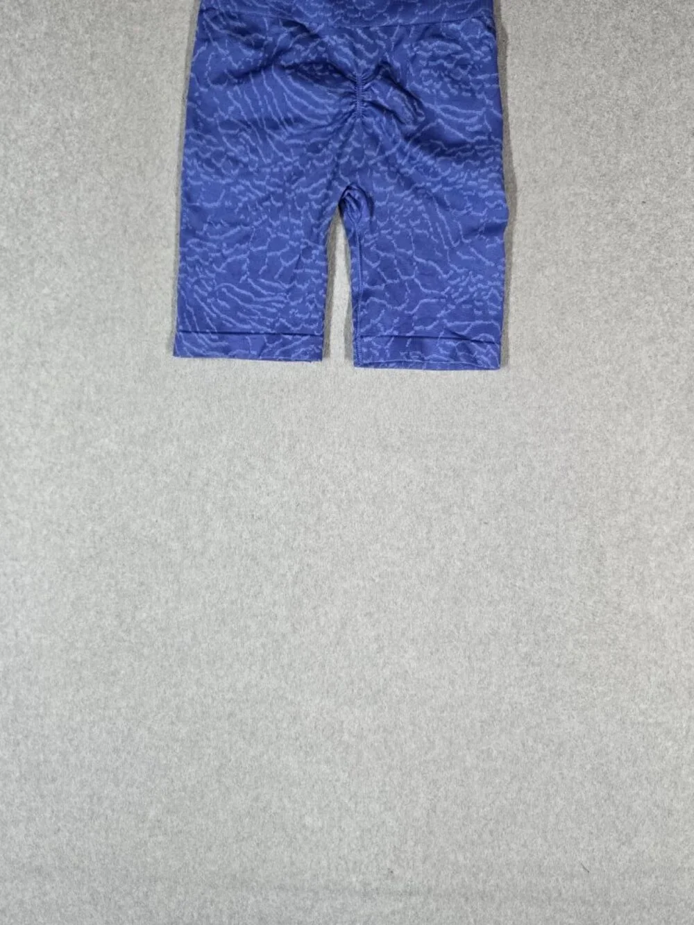 Gymshark Women Activewear Shorts M Purple Adapt Animal Seamless Cycling Logo 8